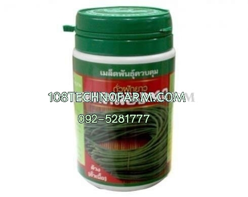 ถั่วฝักยาวดกคลอง 10 (ถั่วเนื้อ) 100g /500g